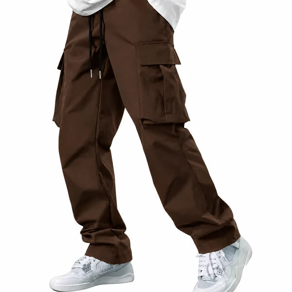 Men's Cargo Pants – Casual Relaxed Fit Multi-Pocket Utility Pants