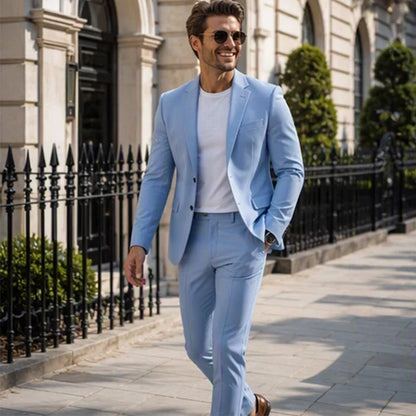 Limited-Time Offer- Men's Versatile Stretch Business Suit
