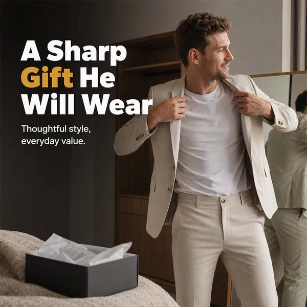 Limited-Time Offer- Men's Versatile Stretch Business Suit